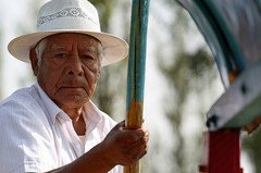 man in Mexico wearing a white hat