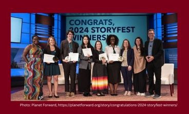 photo of planet forward storyfest winners